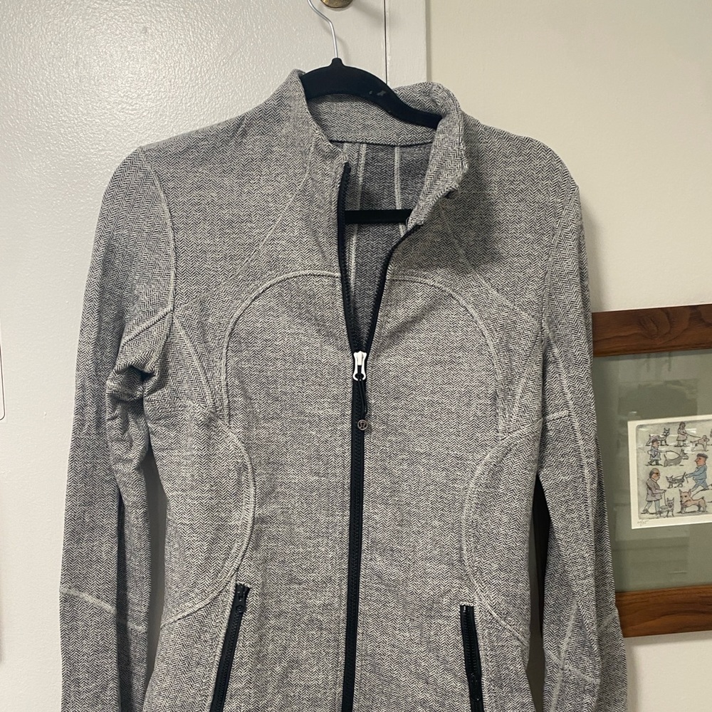 Grey Lululemon Zip Up